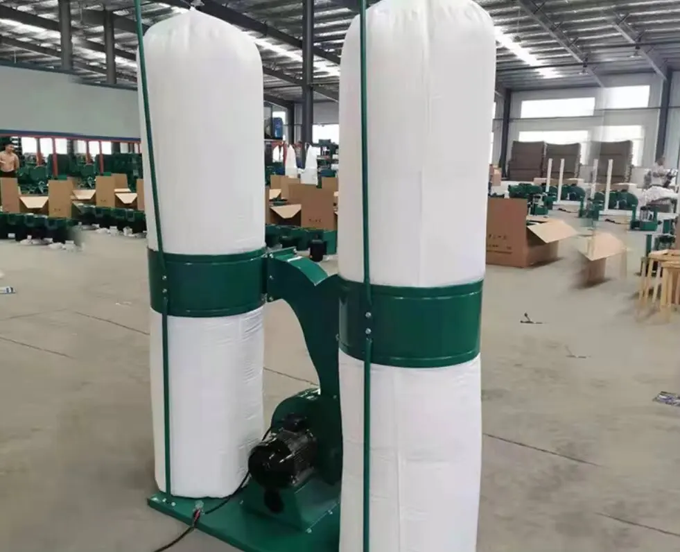 3KW 220V Single barrel  Wall type wood chip shop dust collector for woodworking wood dust collector
