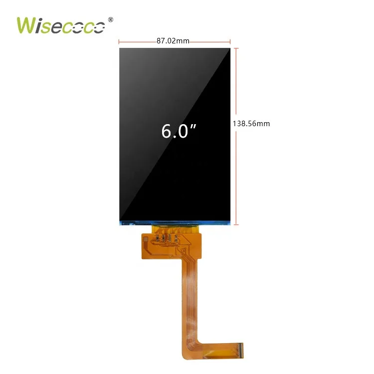 Long Lifespan Original New 6 Inch 2k Monochrome Lcd Display Screen Panel High Resolution For 3d Printer