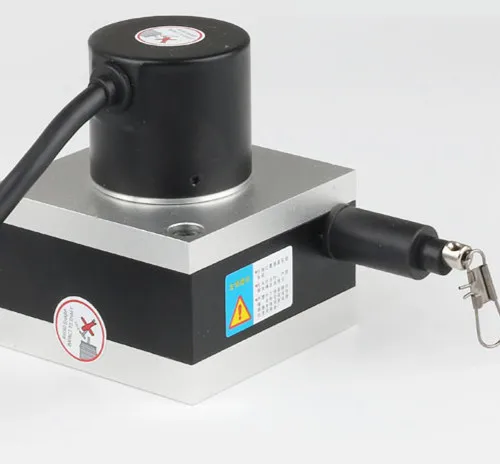 Дешевые 0-10 В выход DC24V 1000 мм линейный draw провода потенциометра