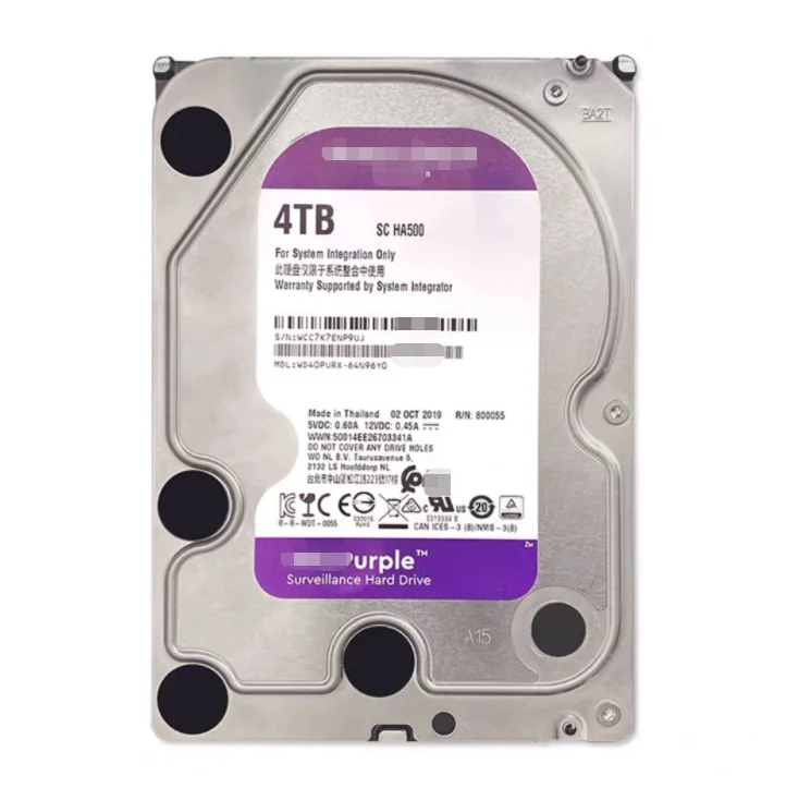  Жесткий диск для систем видеонаблюдения 4 ТБ SATA III 64 м 3 5