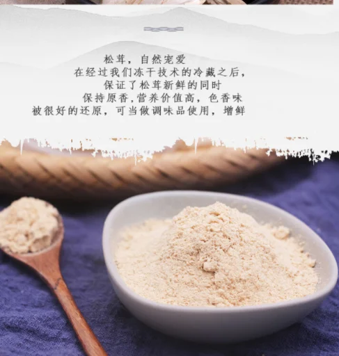 Seasoning powder mushroom flavor bouillon seasoning food grade flvor enhance for cooking