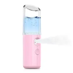 Portable Nano Ionic Facial Steamer Mister Humidifier Nano Handy Beauty Mist Sprayer
