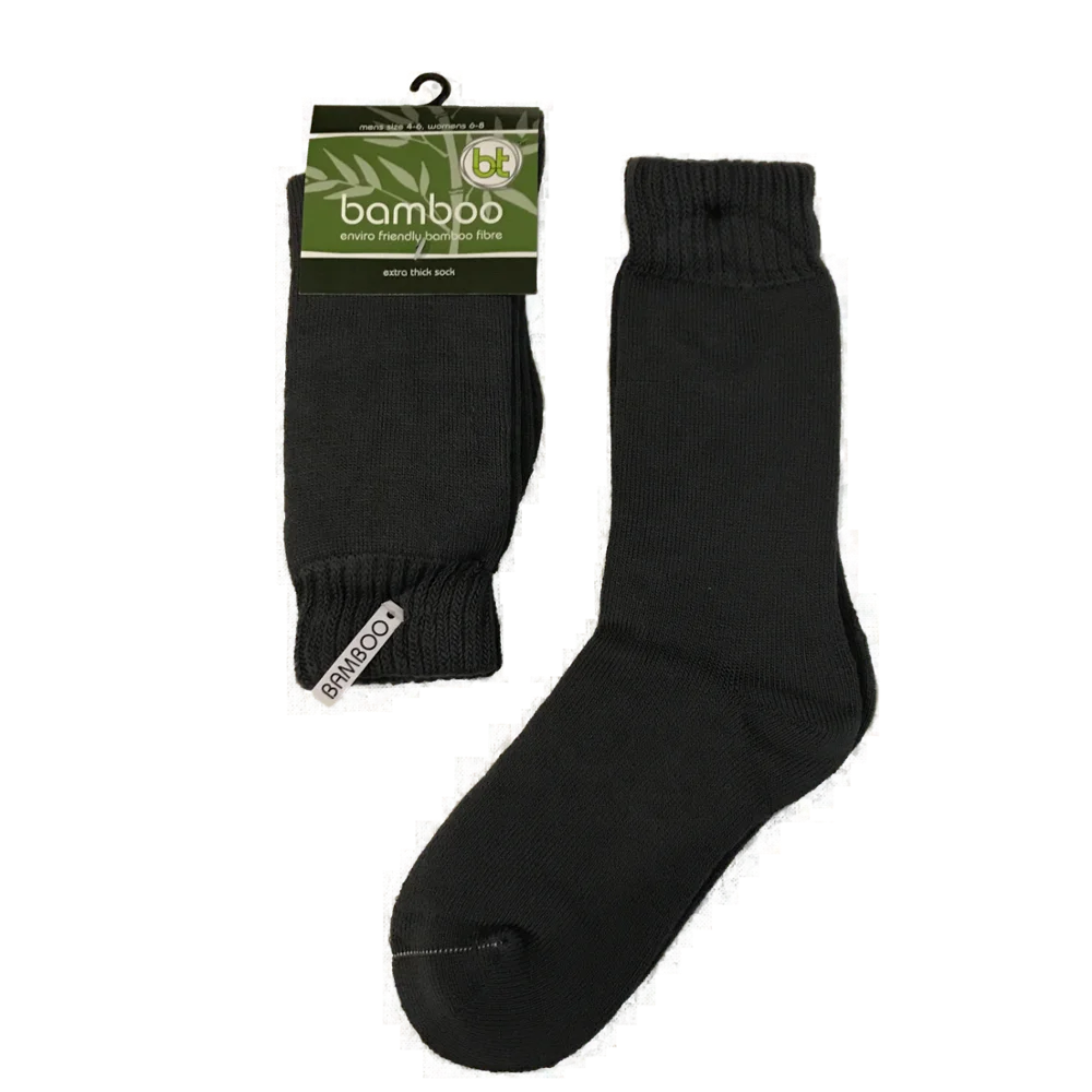 
AJ1838, высококачественные мужские очень толстые рабочие носки из 100% бамбукового волокна 