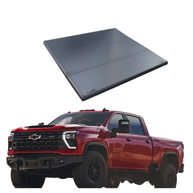 for Chevrolet Silverado HD ZR2 / Bison Tremor Ranger Wildtrak Pick Up Bed Cover Rear Tonneau Cover