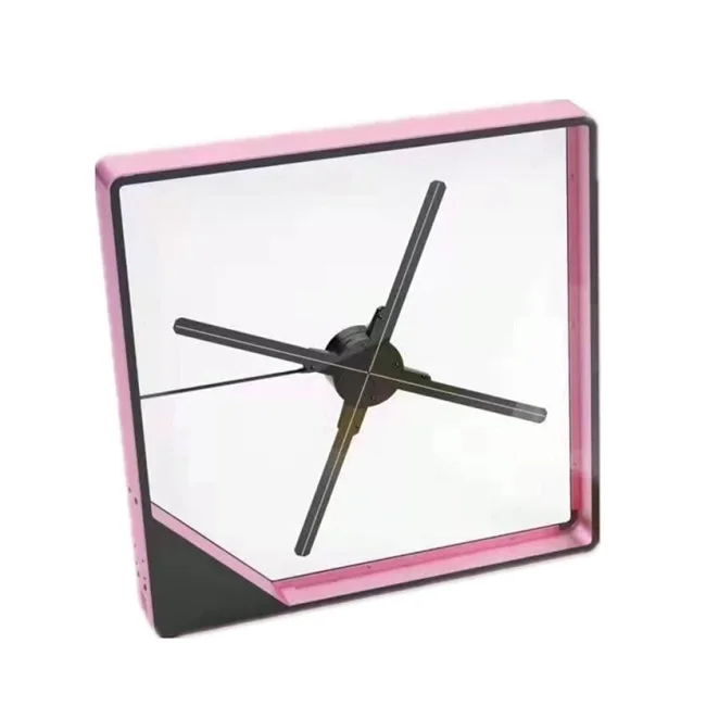 3D hologram LED screen 3D fan 42cm/ 56cm/ 65cm/72cm/100cm  4 blades Holographic fans with protective cover