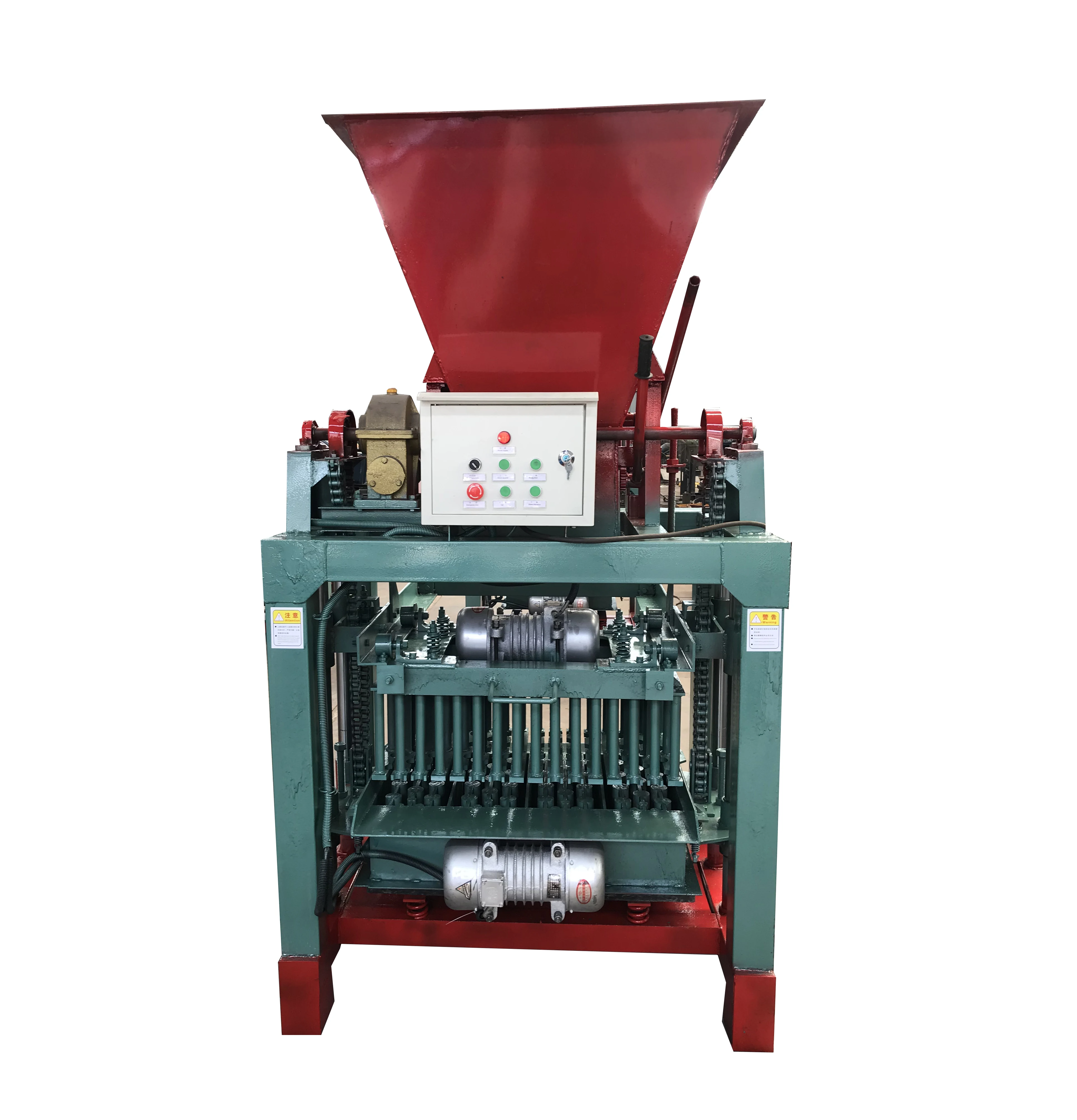 QTJ4-35C automatic cement brick making machine paver block moulding machinery price