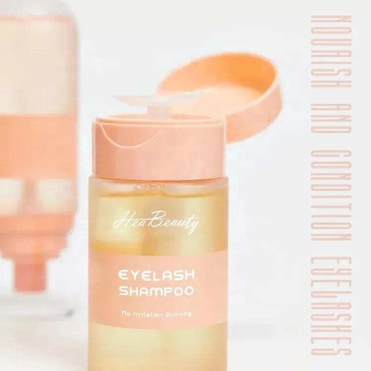 Wash Cleaning Rainbow Color Bubble Eyelash Extension Shampoo Mild Vegan Lash Concentrate Cleanser Foam Lash Foam Shampoo