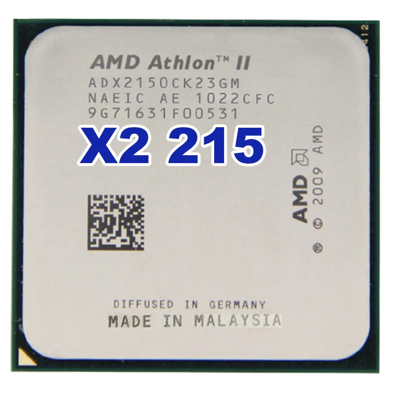 original AMD Athlon II X2 215 2.4 GHz Dual-Core Socket AM3 AM2+ Desktop CPU Processor
