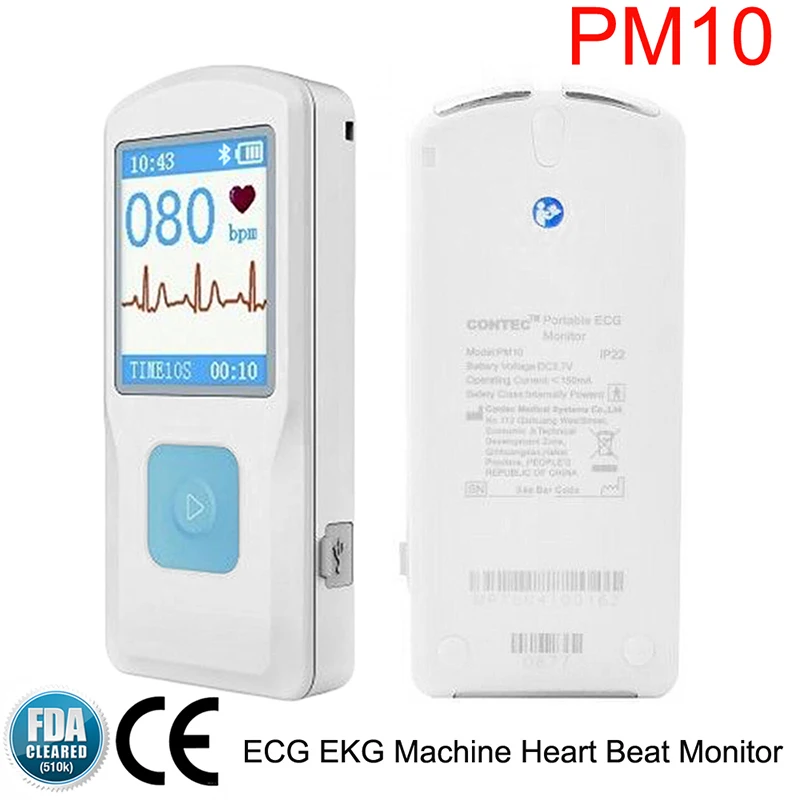 Portable Ecg Monitor Blue tooth Device Ai based Machine Holter Ecg