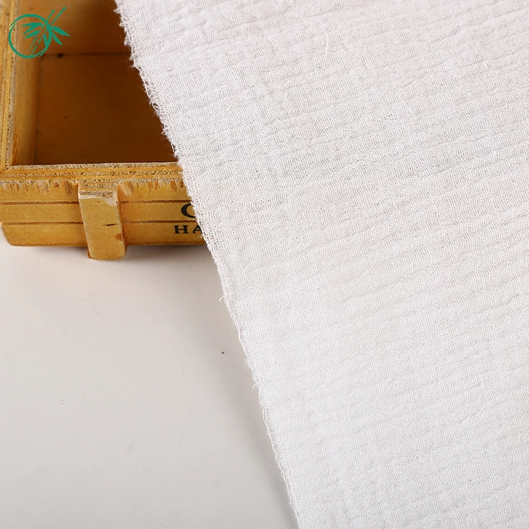 Good quality stocklot crepe pure cotton double gauze fabric for daily use masque