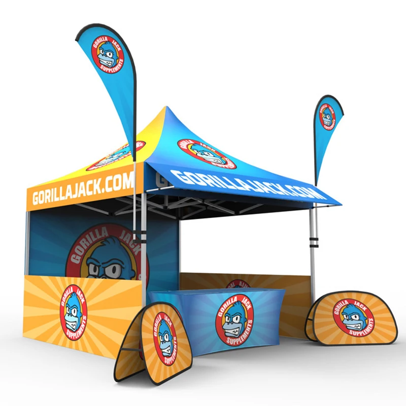  Promotional trade show outdoor canopy aluminum frame folding