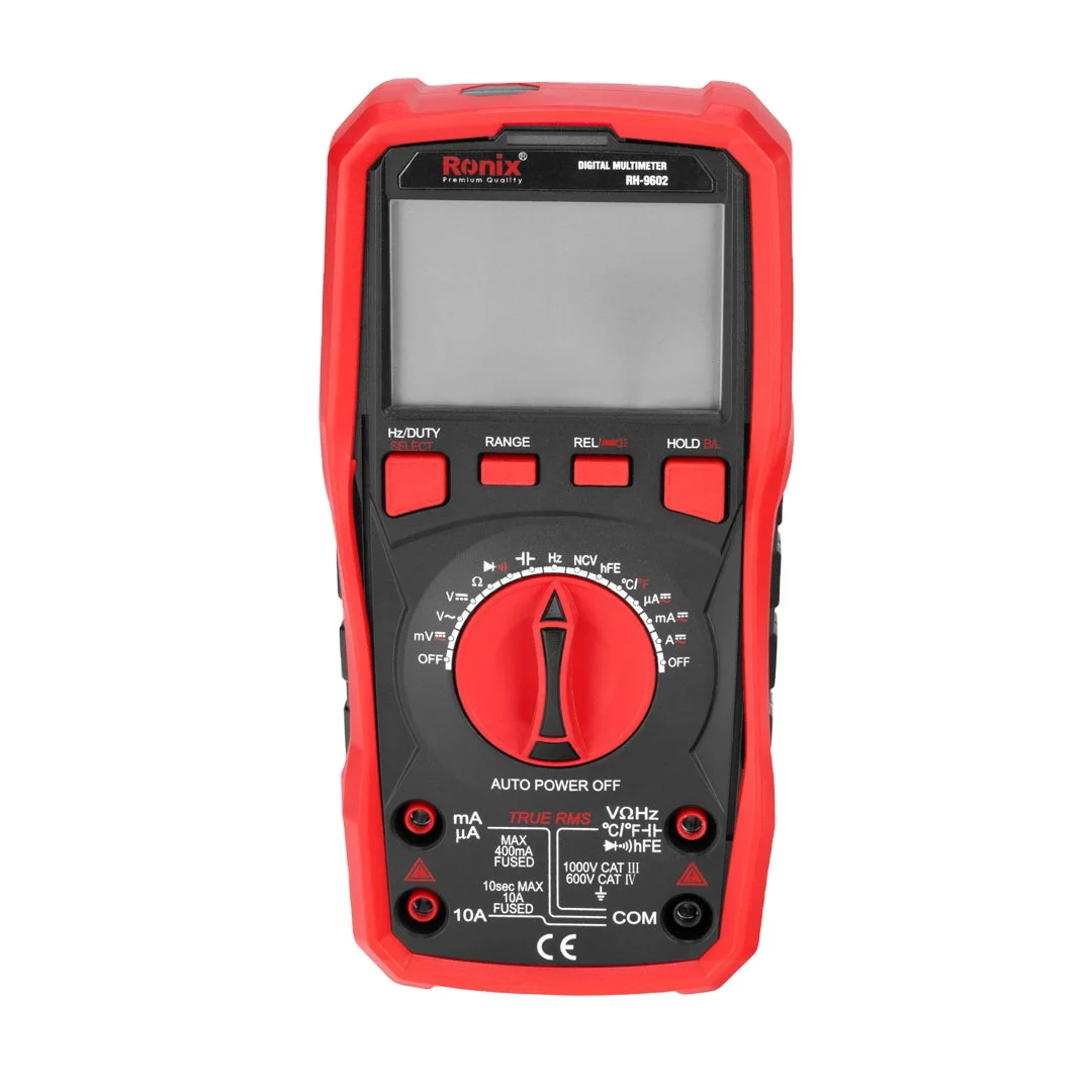 Ronix RH-9602 Model Suitable For All Kinds Of Cable DT-266C Pocket Type Digital Clamp Multimeter