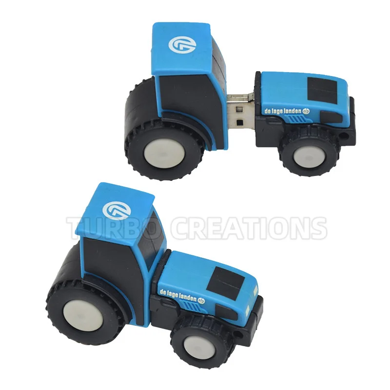 Personalized Cartoon Car PVC Rubber advertising USB Flash Drive 2D 3D Design Promotion Memory Stick 4GB 8GB 16GB Pendrive USB
