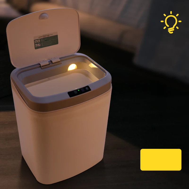 16l multi-mode intelligent sensing automatic sensor kitchen garbage bin non-contact garbage bin intelligent garbage bin