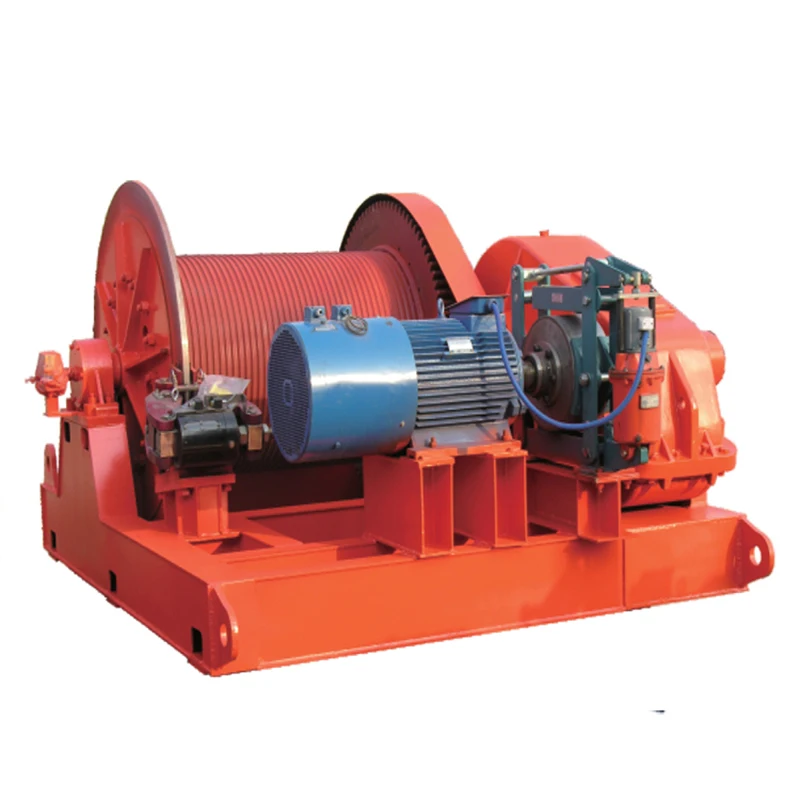 QPQ Highest Quality 1.85kw Power Standard Length of Wire Rope Winch 2 Ton Winch With 380V Compact Construction