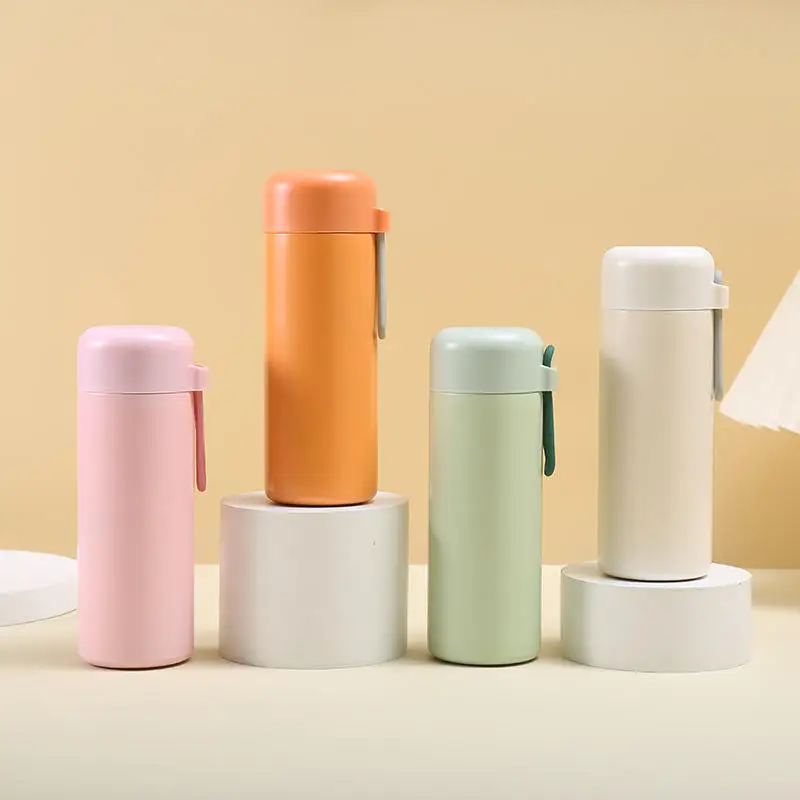 Competitive Price Mini Drinking 420Ml Leakproof Double Wall Vacuum Small Thermos Flask Insulated Stainless Steel Thermal