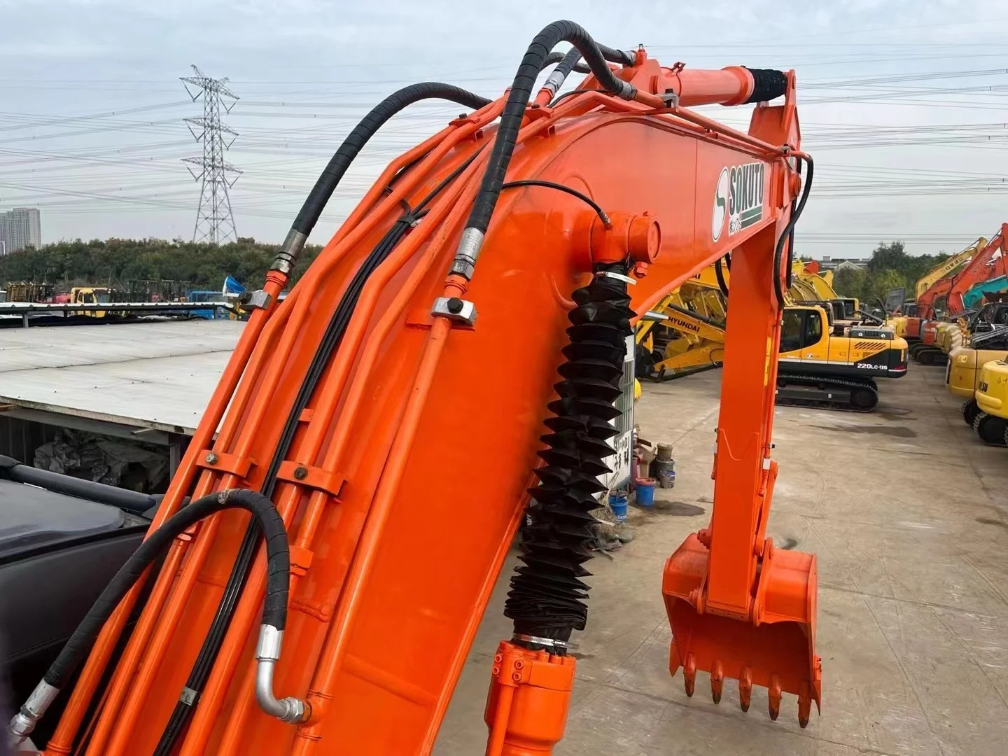 Sale General Hydraulic Digger ZAXIS200 Crawler Excavator for Garden Construction Machinery