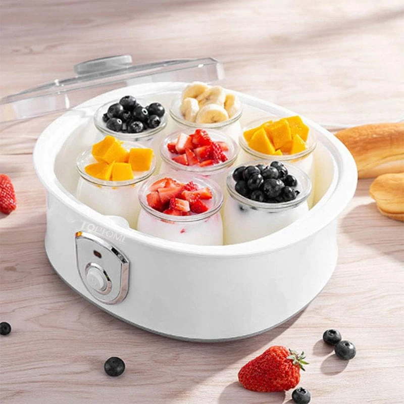 Electric yogurt maker 1.5L 7 glass jar digital control