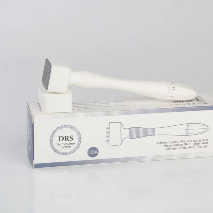 140 DRS High Quality Isolated Scarring dermastamp 140 needles adjustable derma stamp for hair
