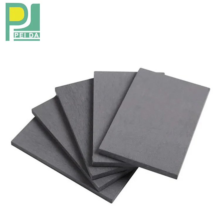 9mm Durable Wall Cladding Fiber Cement Board in Grey