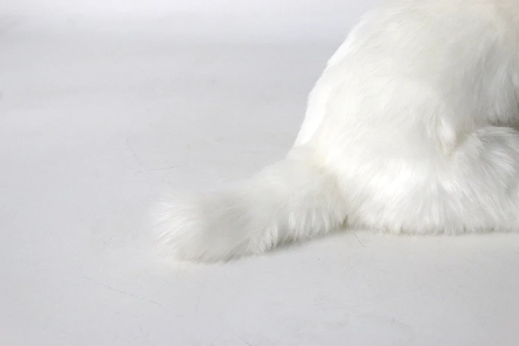 Factory Price 26cm Realistic Plush White Maltese Dog Stuffed Animal Puppy Dog Toys Soft Plush Pillow Birthday for Kids