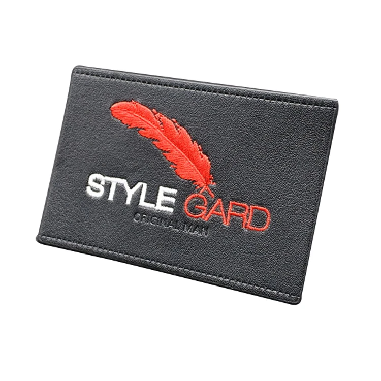 Amerpromo Fashion Free Sample New Design Low Price Embroidery Label Logo Patches Custom Embroidered Labels