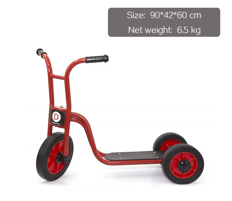 Manpower and High carbon Steel Material Children tricycle Ride on toy car