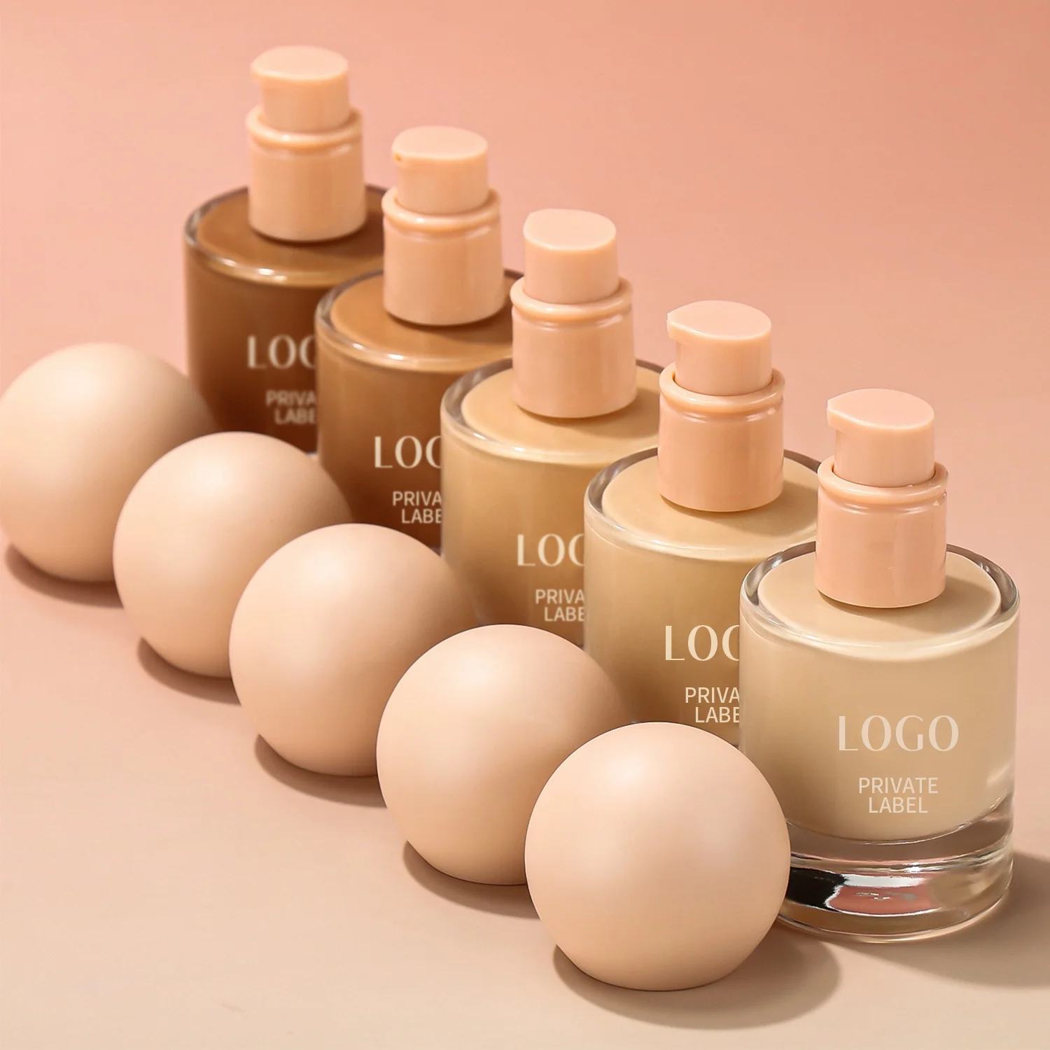 Wholesale Skin Tint Bb Cream Face Make Up Foundation Waterproof And Matte High Quality Private Label Liquid Foundation