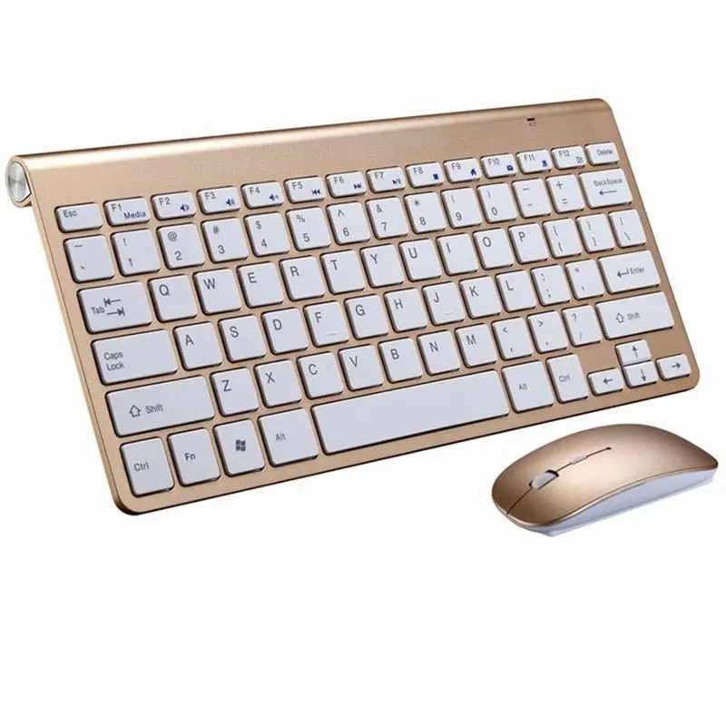 High Quality Wireless Keyboard Mouse Combos 78Keys Mini BT Keyboard And Mouse Set For TV Laptop