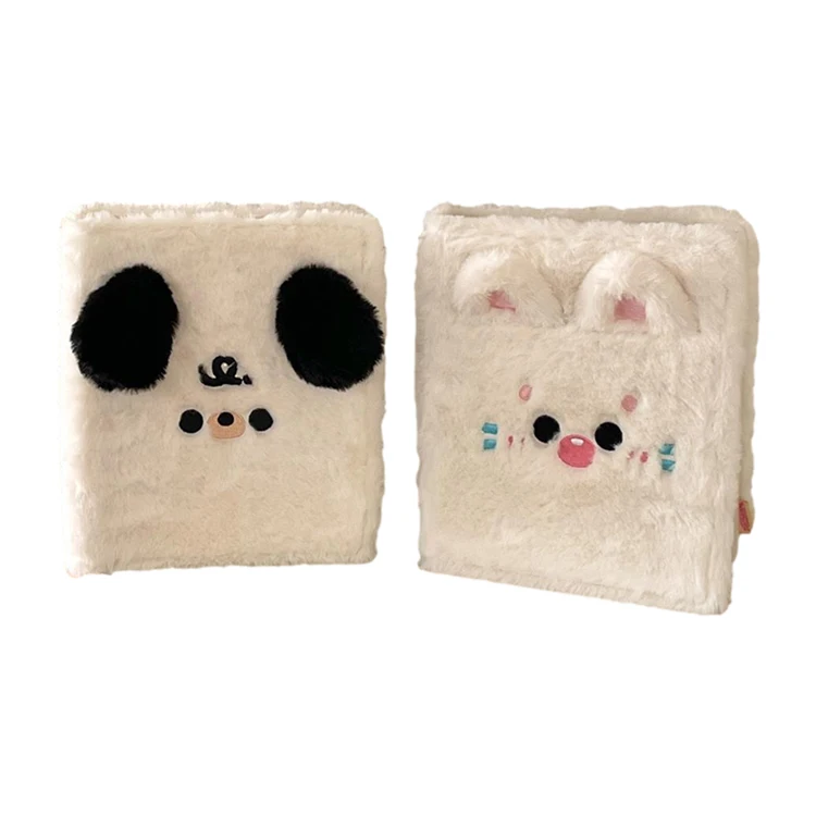 Custom Plush Diary Unicorn Cute Cartoon Gift Notebook For Student Plush Book