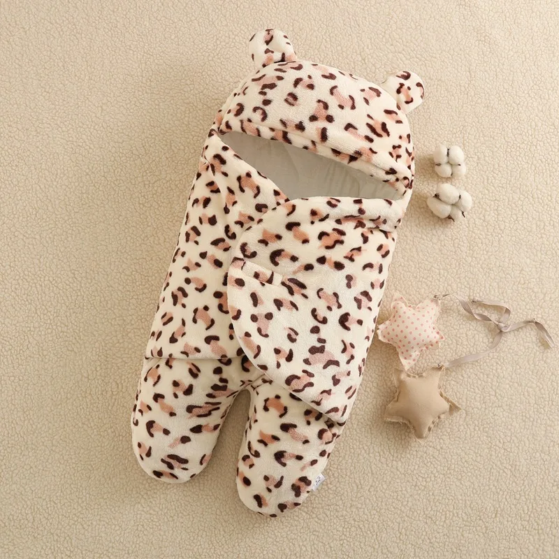 Baby Products Newborn Baby sleep sack Soft Infant bear shaped plush Sleeping Bag Stroller Wrap