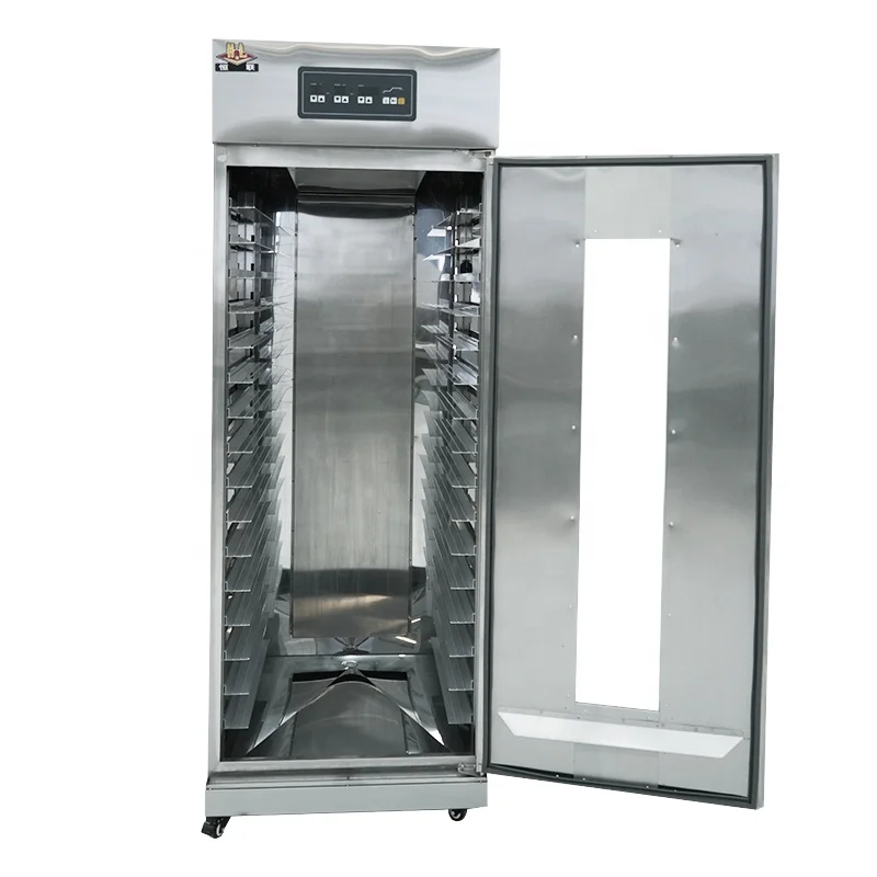 HENGLIAN New Commercial Electric Dough Prover Stainless Steel Bakery Bread Fermentation Proofer for Restaurant Flour