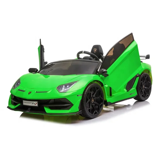  Лицензированный LAMBORGHINI Aventador svj детские автомобили электрический ход на 24v 2 местный ездить автомобилях для детей в возрасте до 10