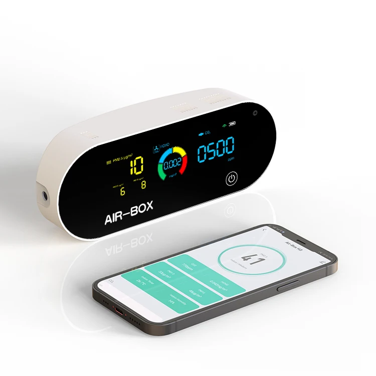  AVICHE H3 Gas Detector CO2 HCHO PM2.5 Smart Air Quality Monitor Indoor with