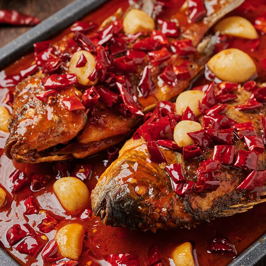 High Quality Delicious and Convenient A lazy person food Spicy Grilled Fish Suitable for Chinese restaurant