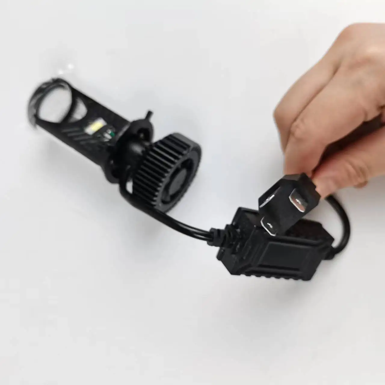 Y6 bifocal lens LED auto LED light 6000k  motorcycle car light H4 36W led headlight