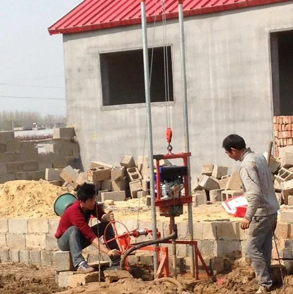 mini Small portable shallow Water Well drilling rig for sale