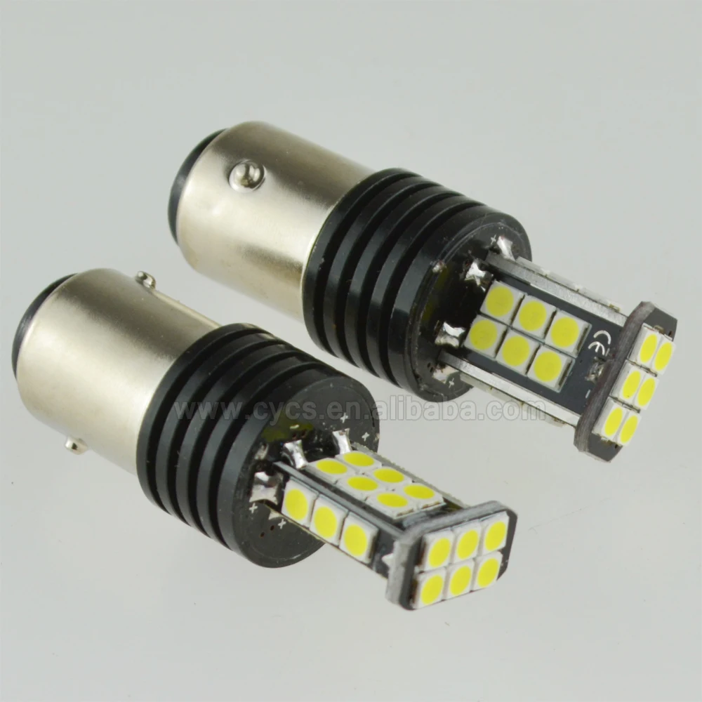 12V S25 canbus 24SMD 24LED 3030 1156 led 1157 T25 3156 3157 T20 led 7440 7443 white auto turn signal light brake bulbs for cars