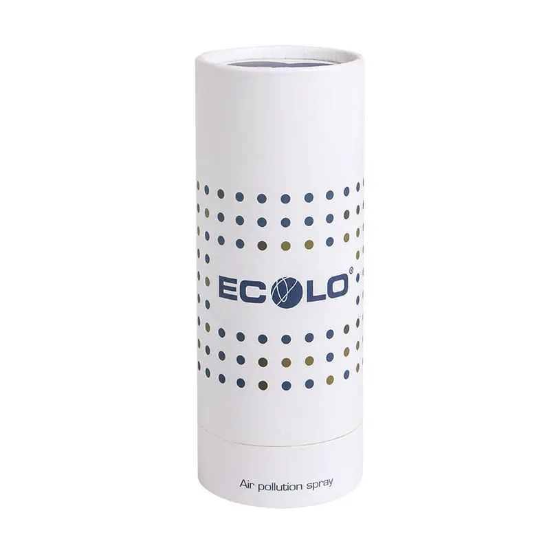 Handmade Rigid Cardboard Paper Florist Portable Custom Luxury round cylinder gift box