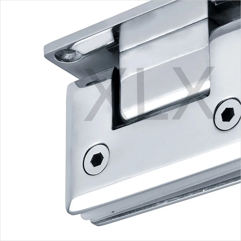 Bathroom clip shower room stainless steel glass door clip glass clamp heavy duty hinge welding glass door fixing clip hinge