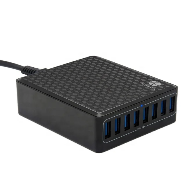  5 V-8 A (всего) 40 W USB адаптер питания настольное умное зарядное устройство 8