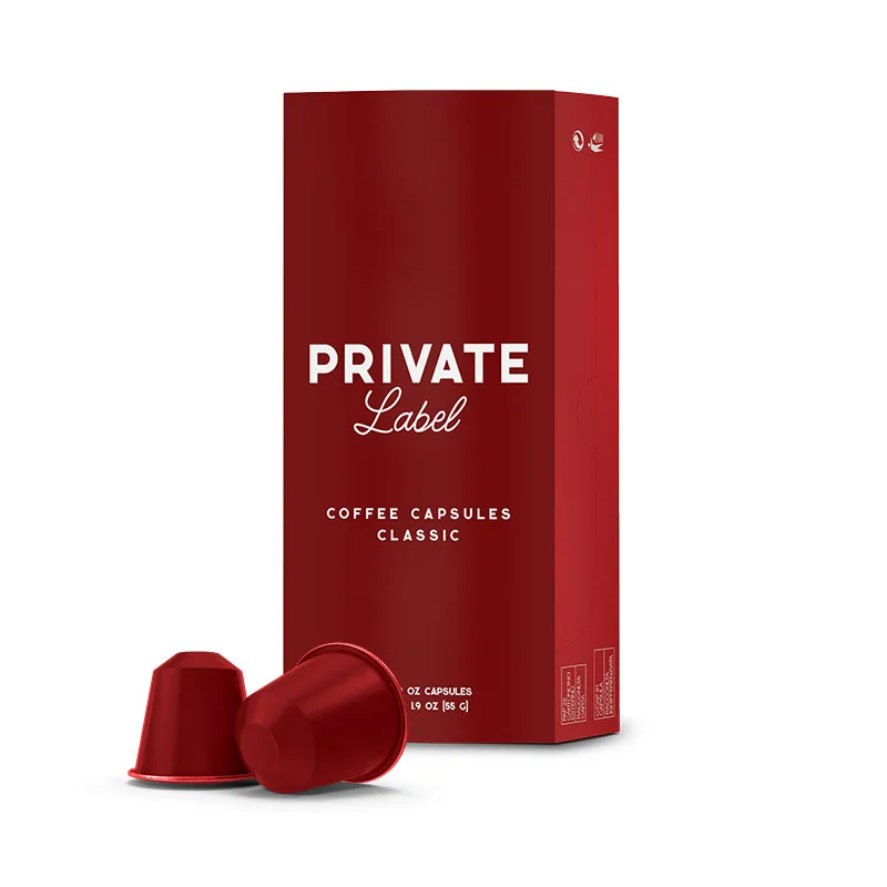 CLASSIC customized logo Coffee Capsules Nespresso compatible coffee capsules