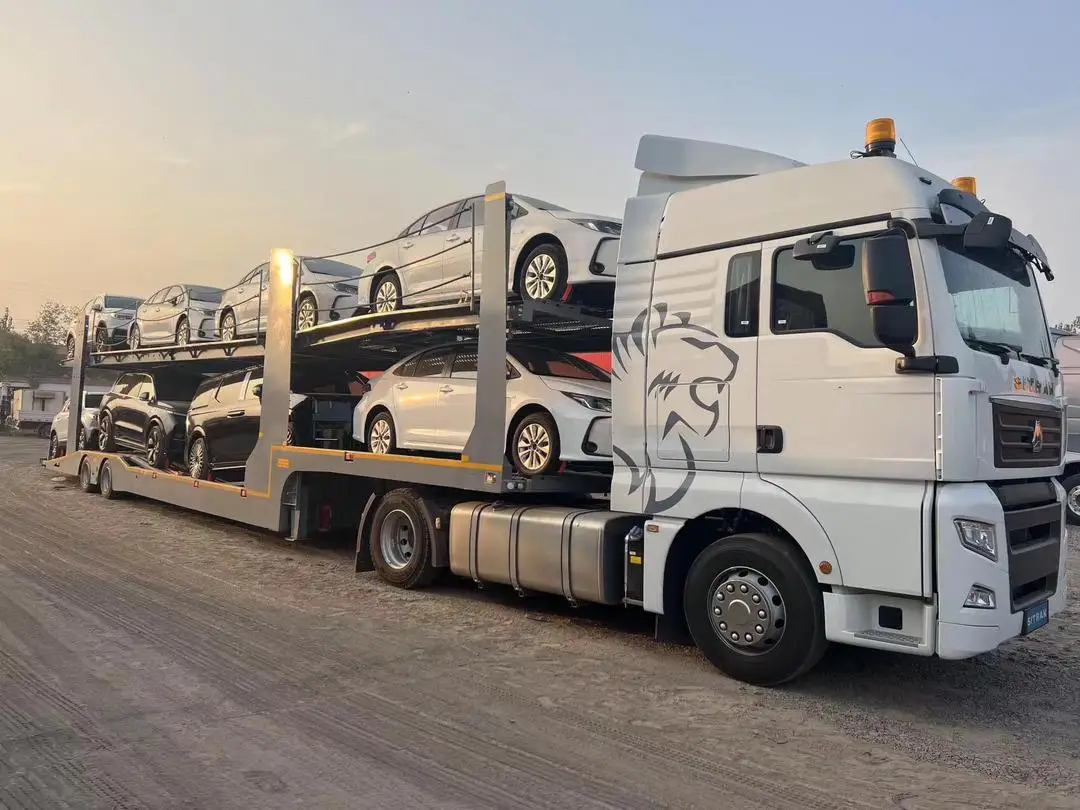 High Quality Factory Supply 2 Axle Auto Transport Trailer Car Carrier Semi Trailer For SUV Transportation