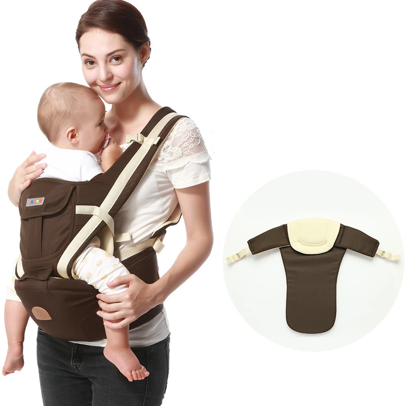 Easy to Put On 6 Comfortable Positions Ergonomic 360 Baby Soft Carrier,Baby Sling Wrap Baby Carrier Ergonomic