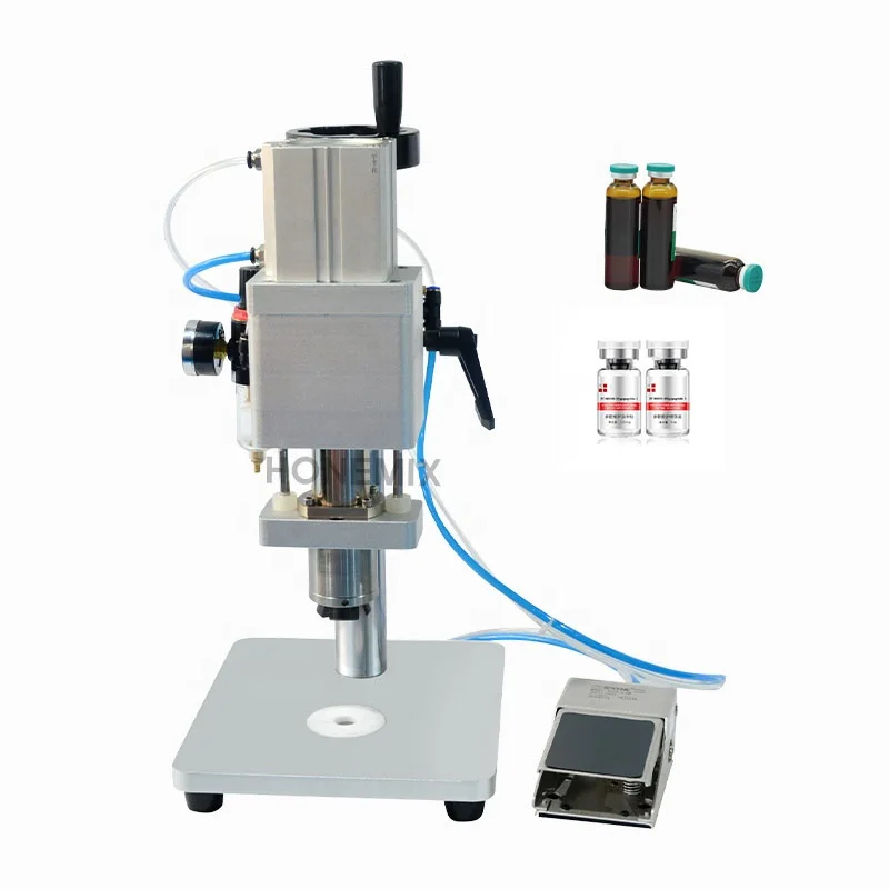 Hone Pharmaceutical Cosmetic Small Ampoule Aluminum Sealer Vial Bottles Flip Off 13mm 15mm 20mm Hand Capping Machine