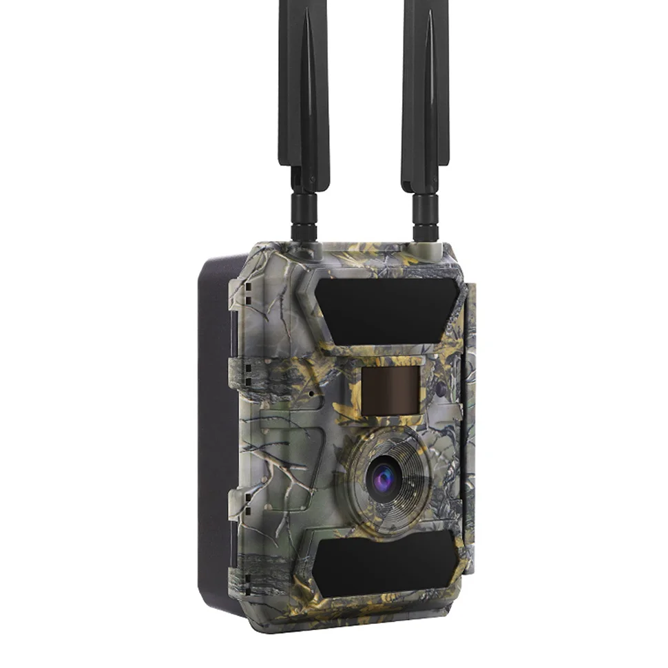 Factory Solar Powered 12MP/1080P FHD APP Wildlife Game Outdoor Hunting Trail Camera