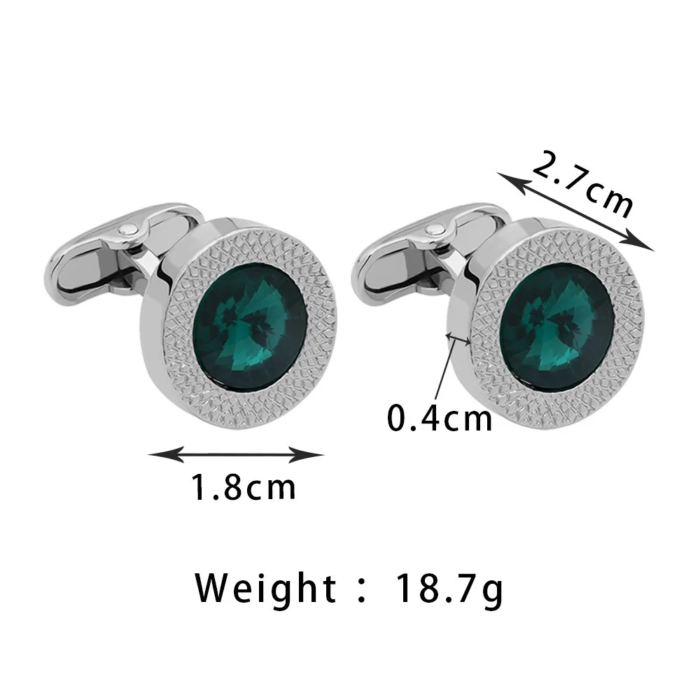 Factory customized explosive new cufflinks fashion French diamond cufflinks clothes accessories fashion with