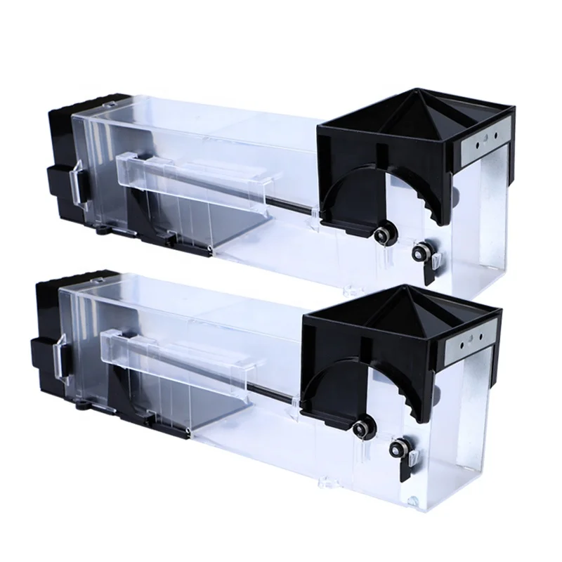 Large Easy Installation Multi Catch Plastic Reusable No Kill Humane Tunnel Mouse Trap