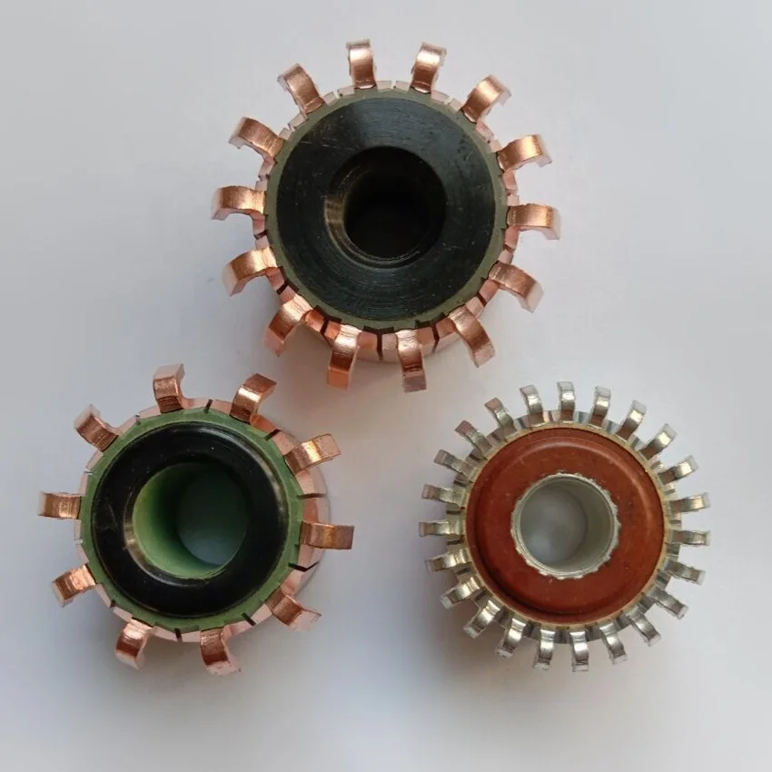 
starter motor commutator 