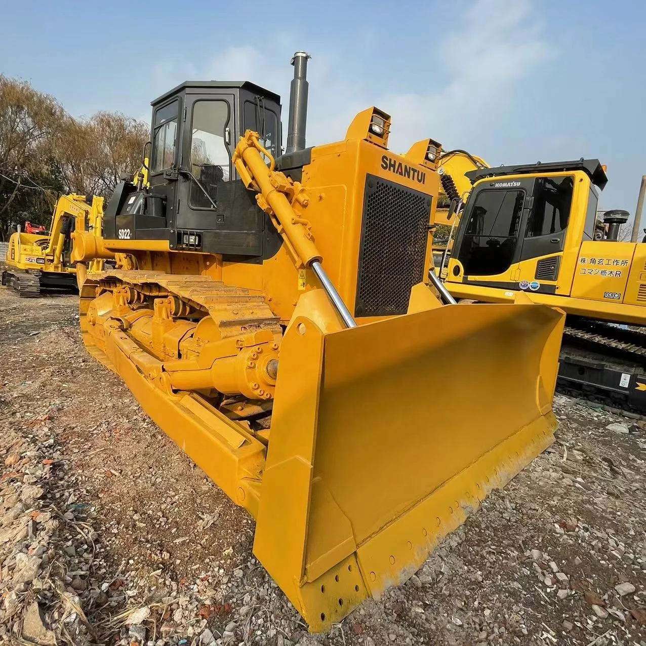good price 220HP Shantui Dozer Bulldozer Tractor Crawler Bulldozer SD22 For Sale